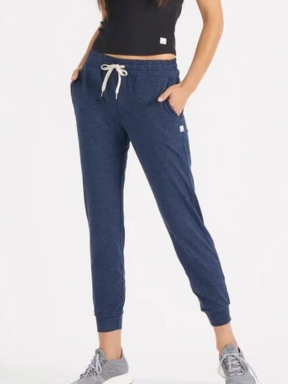 Vuori Performance Jogger Pants Womens Small Blue DreamKnit Athleisure Lounge